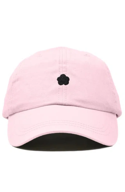 Dalix Lil Flower Dad Cap In Pink