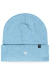 Dalix Lil Heart Beanie Cap In Blue