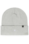 Dalix Lil Heart Beanie Cap In Gray