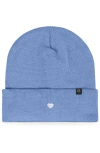 Dalix Lil Heart Beanie Cap In Purple