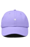 Dalix Lil Heart Dad Cap In Purple