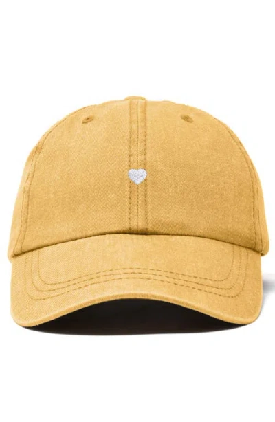Dalix Lil Heart Dad Cap In Gold