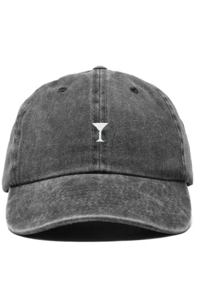 Dalix Lil Martini Dad Cap In Black