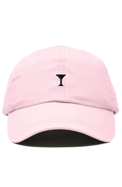 Dalix Lil Martini Dad Cap In Pink