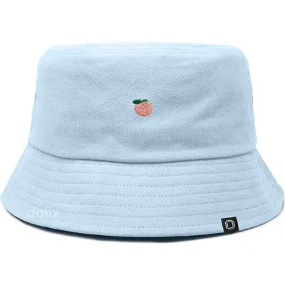 Dalix Lil Peach Bucket Hat In Blue
