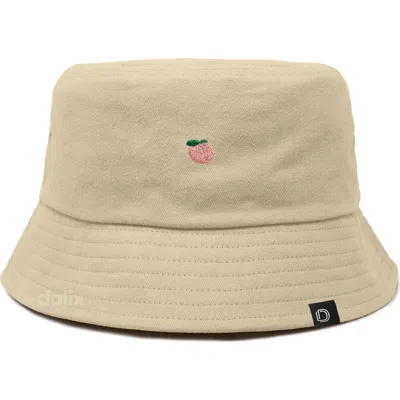 Dalix Lil Peach Bucket Hat In Neutral
