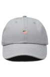 Dalix Lil Peach Dad Cap In Gray