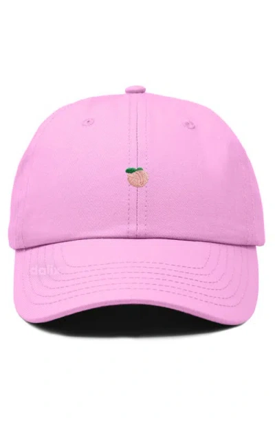 Dalix Lil Peach Dad Cap In Pink