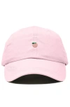 Dalix Lil Peach Dad Cap In Pink