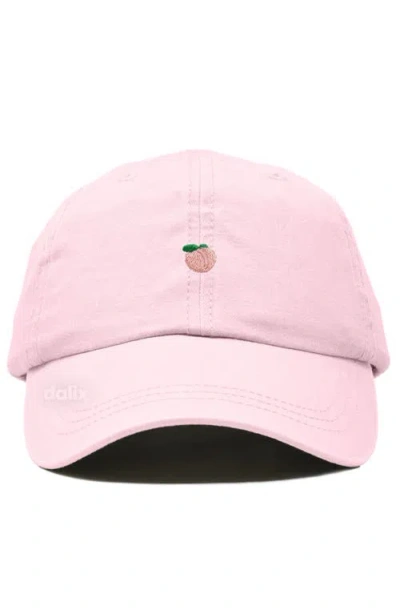 Dalix Lil Peach Dad Cap In Pink