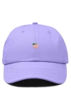 Dalix Lil Peach Dad Cap In Purple