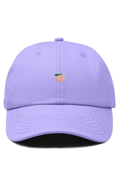Dalix Lil Peach Dad Cap In Purple