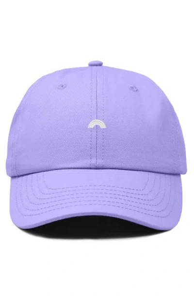 Dalix Lil Rainbow Dad Cap In Purple
