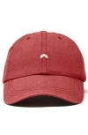 Dalix Lil Rainbow Dad Cap In Red