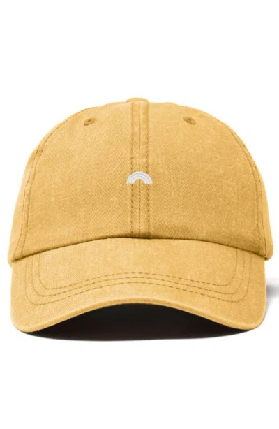 Dalix Lil Rainbow Dad Cap In Gold