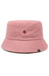 Dalix Lil Strawberry Bucket Hat In Orange