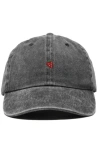 Dalix Lil Strawberry Dad Cap In Black