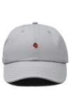 Dalix Lil Strawberry Dad Cap In Gray