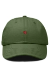 Dalix Lil Strawberry Dad Cap In Green