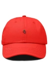 Dalix Lil Strawberry Dad Cap In Red