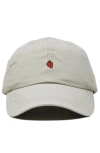 Dalix Lil Strawberry Dad Cap In White