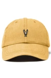 Dalix Lobster Dad Cap In Gold