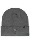 Dalix Martini Beanie Cap In Gray