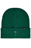 Dalix Martini Beanie Cap In Green