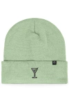 Dalix Martini Beanie Cap In Green