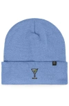 Dalix Martini Beanie Cap In Purple