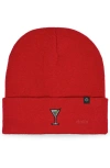 Dalix Martini Beanie Cap In Red