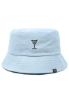 Dalix Martini Bucket Hat In Forever Blue