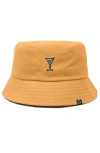 Dalix Martini Bucket Hat In Golden Cream