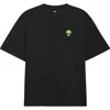 Dalix Mens Alien Heavyweight Relaxed Tee In Black