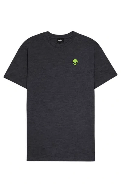 Dalix Mens Alien Heavyweight Soft Tee In Gray