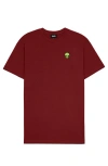 Dalix Mens Alien Heavyweight Soft Tee In Red