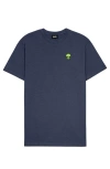 Dalix Mens Alien Heavyweight Soft Tee In Blue