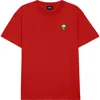Dalix Mens Alien Heavyweight Tee In Red