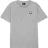 Dalix Mens Alien Heavyweight Tee In Gray
