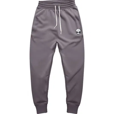 Dalix Mens Alien Midweight Fleece Jogger Pant In Gray