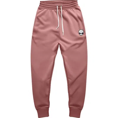 Dalix Mens Alien Midweight Fleece Jogger Pant In Purple