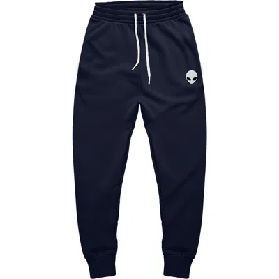 Dalix Mens Alien Midweight Fleece Jogger Pant In Blue
