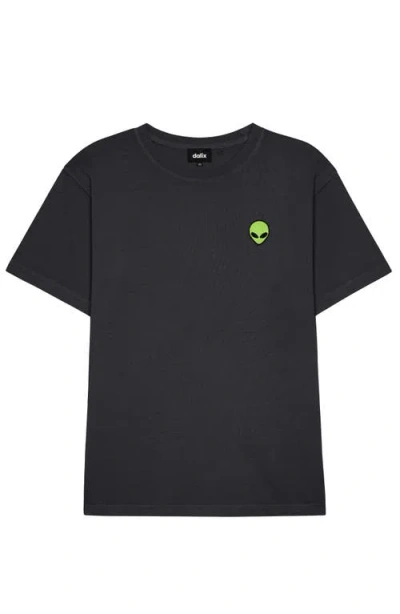 Dalix Mens Alien Midweight Garment Dye Tee
