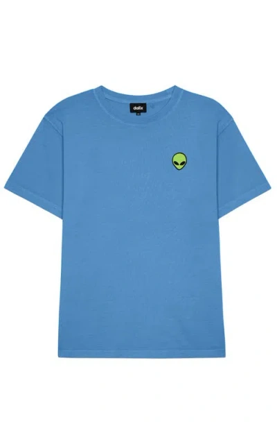 Dalix Mens Alien Midweight Garment Dye Tee