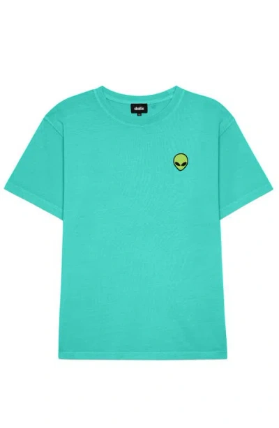 Dalix Mens Alien Midweight Garment Dye Tee