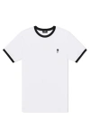 Dalix Mens Astronaut Jersey Ringer Tee In Multi
