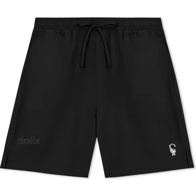 Dalix Mens Astronaut Midweight Active Short In Black
