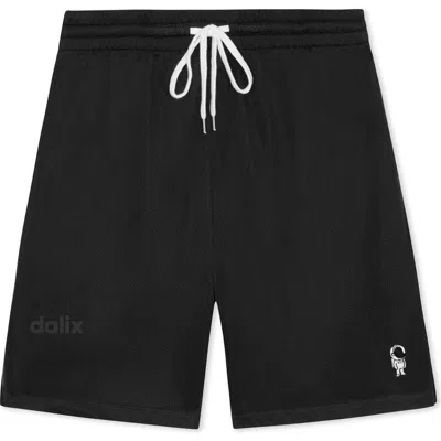 Dalix Mens Astronaut Midweight Court Short In Black