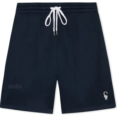 Dalix Mens Astronaut Midweight Court Short In Blue