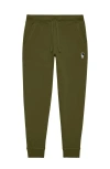Dalix Mens Astronaut Midweight Fleece Jogger Pant In Green